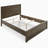 Gunning Solid Wood Panel Bed-88346565-88346568