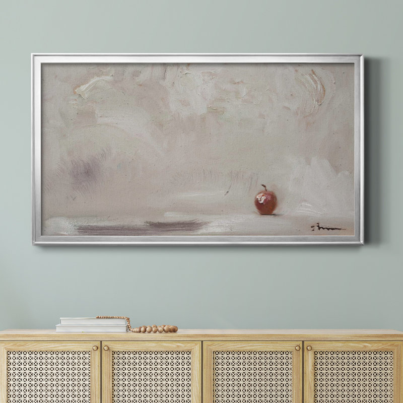 «Crabby Apple», reproduction sur toile encadrée, Argent, H 14,5 po x l 26,5 po x P 1,5 po