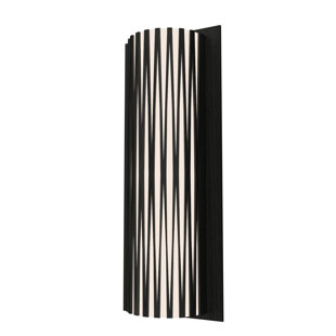 Living Hinges Manufactured Wood Flush Mounted Sconce