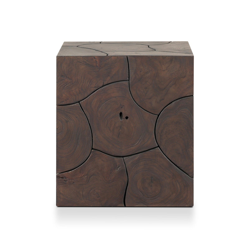 Outdoor Square Teak Side Table