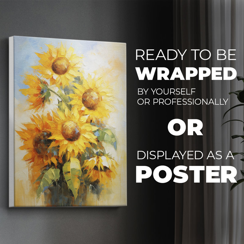 Série FLORAL CDLXVI - Impression sur toile seulement - NON CADRE, H 60 po x l 40 po