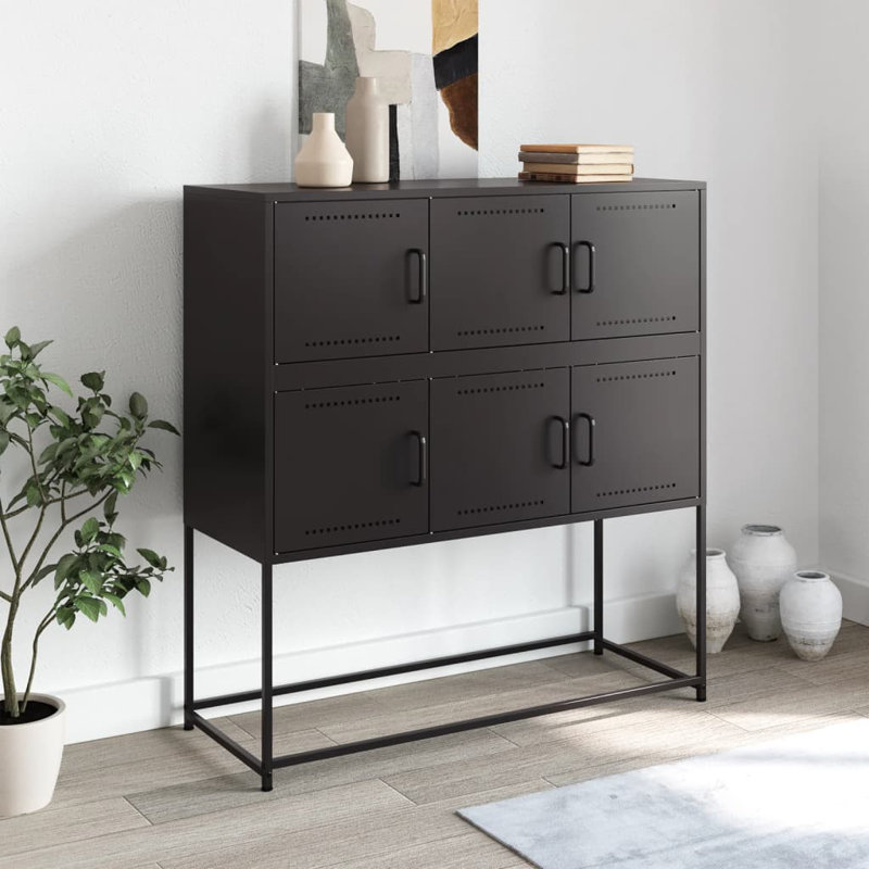 Alexiane 100.5cm Sideboard, Black