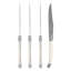French Home Laguiole Connoisseur 4-Piece Steak Knife Set With Navy Handles-40177236