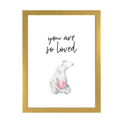 «You Are So Loved», impression d'art graphique