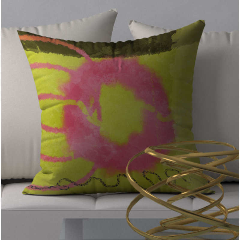 Housse et insert de coussin carré Cuddly Spectacular, 24" X 24"