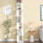 6-Tier Rotating Bookshelf, Floor Rack With Acrylic Plate, Multi-Function Bookshelf For Living Room