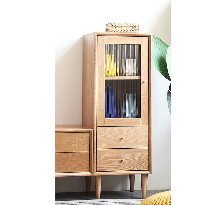 Buffet simple en bois massif