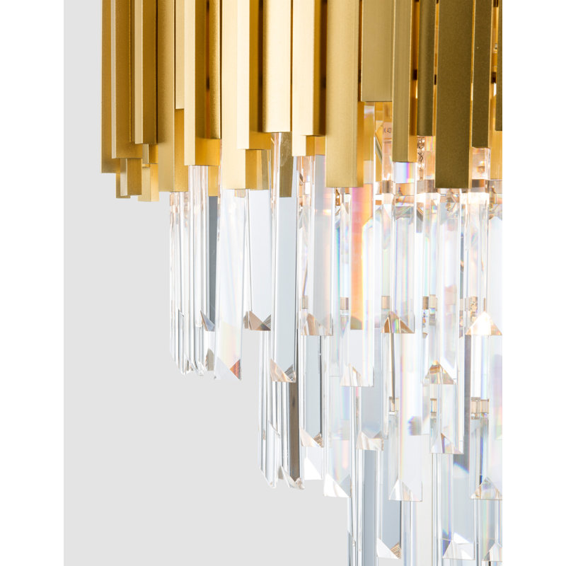 8 - Light Crystal Chandelier
