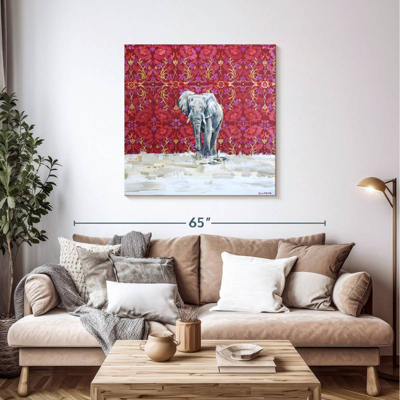 Crowle Elephant Elegance, 39" H x 39" W