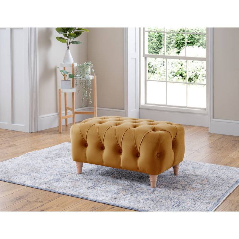 Morelia Footstool, Ochre