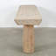 Console en bois massif Capri 87,4 po