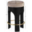 Tabouret de comptoir rembourré en velours Bocceli-1008462359-1008462358