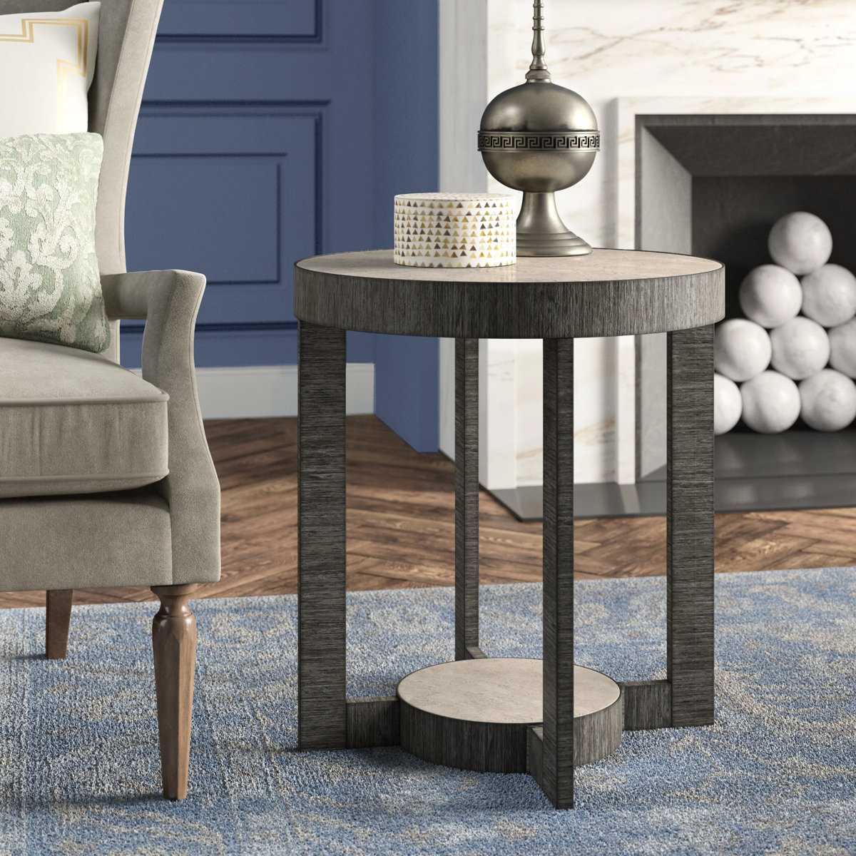 Hooker Furniture Mill Valley End Table - Thumbnail 2