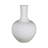 Vase de table en porcelaine d’intérieur/d’extérieur blanc 22 "