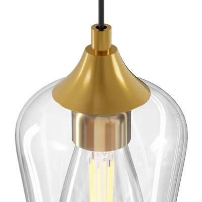 Pendant Light Fixture with Adjustable Height
