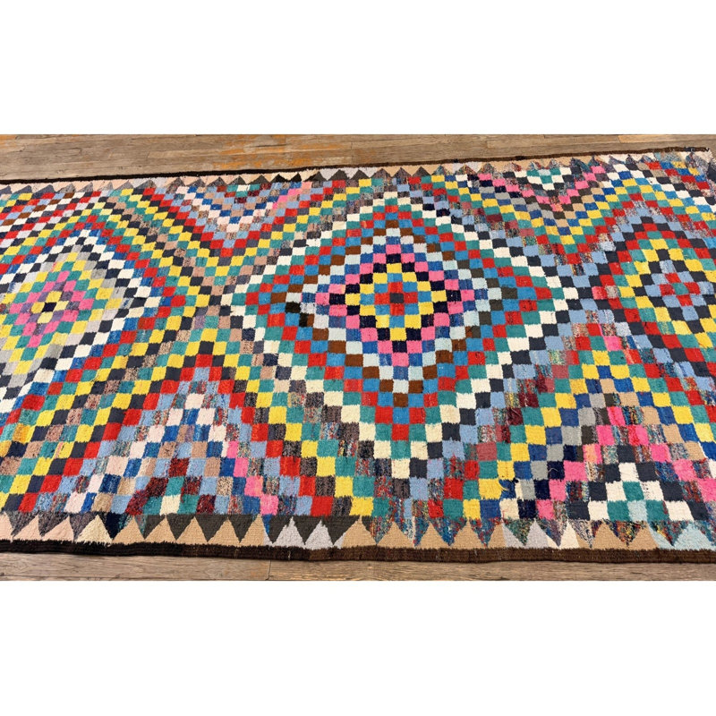 One-of-a-Kind 4'8" x 10'10" Runner Flatweave Area Rug