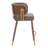 Brew Counter Stool Brown & Walnut