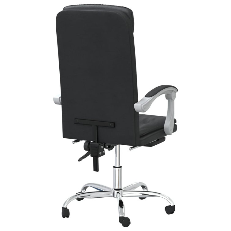 Ergonomic Executive Chair Latitude Run Upholstery Color: Black