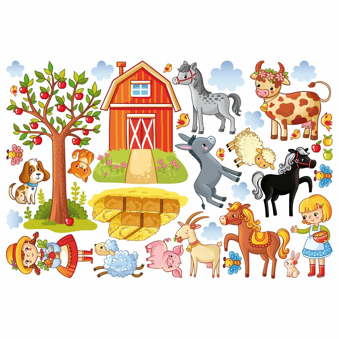 Wandsticker Small Farm