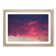Burning Clouds in Abstract - Picture Frame Graphic Art Print