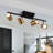 Tevye 4 -Light Fixed Track Lighting Track Kit with Dimmable and Adjustable Head-114073933