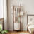 Multifunctional Solid Wood Coat Rack with Removable Laundry Basket – Movable Freestanding Clothes Hanger for Bedroom & Entryway-1384859392
