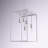 Tamia 5 - Light Square / Rectangle Chandelier