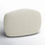 Repose-pieds triangulaire rembourré 26,5 po Adna-90695397