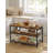 Kitchen Island with 3 Shelves, 47.2 Inches Width Kitchen Shelf with Power Strip-325870405