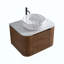 Meuble-lavabo de salle de bain avec lavabo, armoire murale avec porte-serviettes gratuit, conception de lavabo en céramique simple, sans drain et robinet, pré-assemblé-558228759-558228755