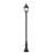 Raphael 122 inch Sand Black 3 Light Outdoor Post Mounted Fixture
