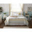 Couette jaune King - Décoration de chambre shabby chic en coton 9 pièces avec taies d'oreiller européennes et coussins décoratifs