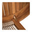 Ensemble de conversation pour l'extérieur en bois d'acacia Helix Modern Coastal-133878496-133878498