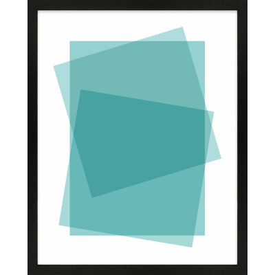 Aqua Kami Print by Jacques Pilon