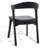 Carper 18.5'' H Leather Upholstered Oak Armchair-70605908