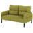 comfortable monochrome double sofa, suitable for living rooms and bedrooms-1449351042
