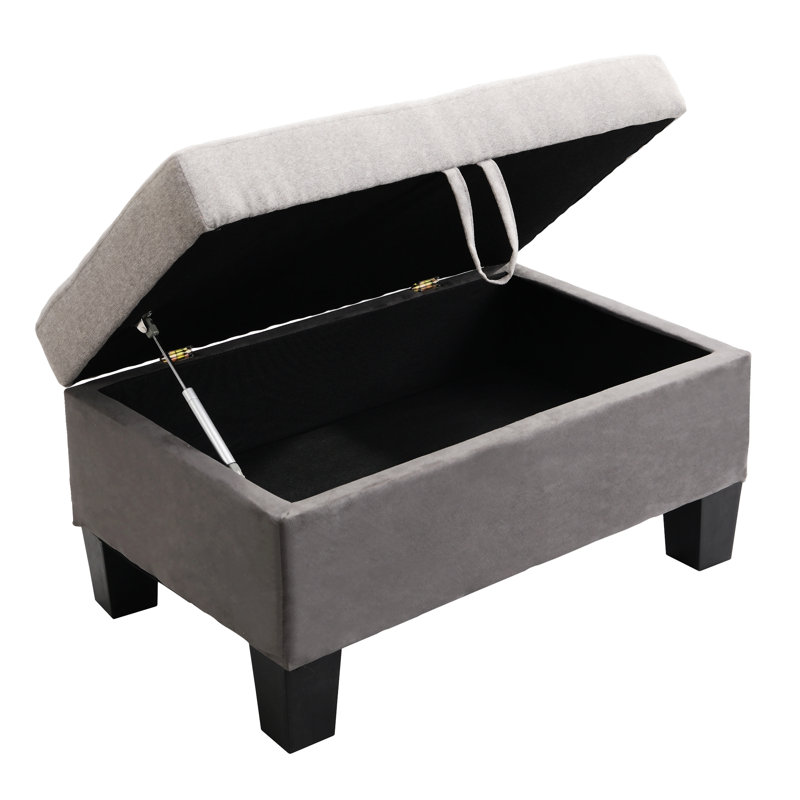 Canapé modulaire 2 pièces Dudziak, Tissu gris