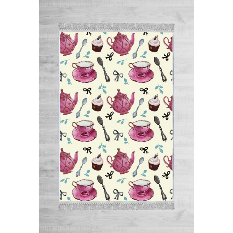 Luxurious Velvet Area Rug (4.6 x 7.2 ft), 100% Antibacterial Fabric, Non-Slip Cotton Backing, Pile Height: 0.4 in | Machine Washable, 3D Digital Print Design | Perfect for Living Room & Bedroom Decor, Soft & Durable