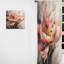 Emanuele - fleur de pivoine or rose II enchantée - rideau en velours moderne - obscurcissant - 1 panneau-217137584