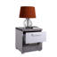 Ambrosino 49cm W Particle Board / Chipboard Bedside Table
