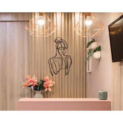 Bagent People Wall Decor on Metal