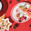 Nicola Spring - Christmas Star Serving Plate - 18cm - White