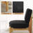 Teddy Armless Leisure Accent Chair-114309182-114309183