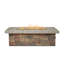 SEDONA Rectangle Concrete Propane or Natural Gas Fire Pit Table by Real Flame-24821690