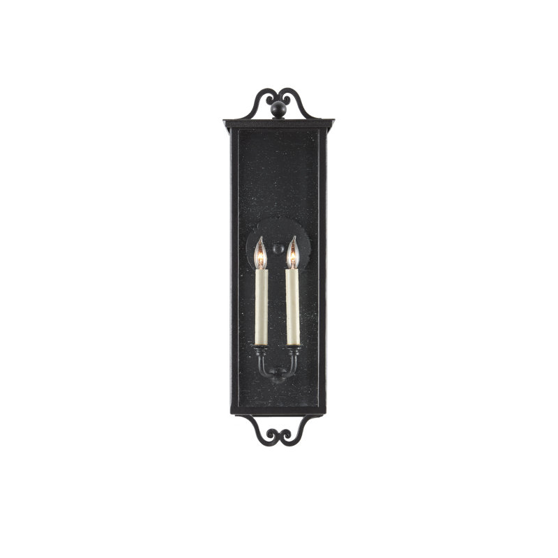 Giatti 2 - Light Outdoor Wall Lantern, Midnight