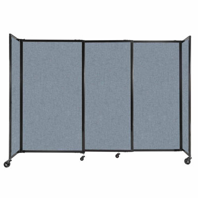 Cloison portative coulissante en tissu StraightWall