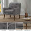 Fauteuil capitonné de 27,5 po Kirilka CAL117-1457135821