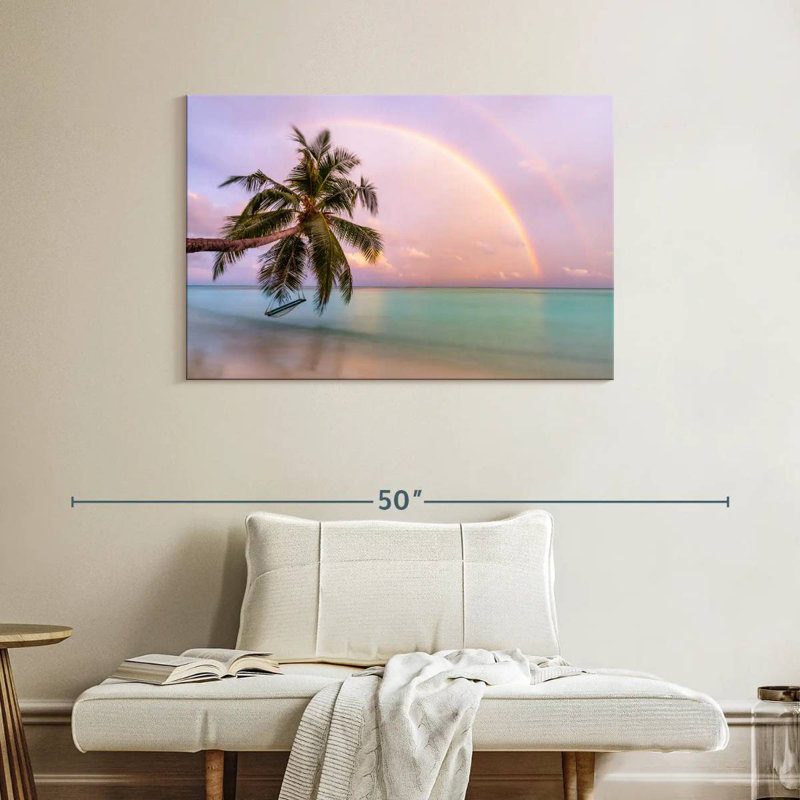 Gillard Maldives Sunset Rainbow, 26" H x 39" W
