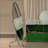 Nordic-Inspired Stainless Steel Mobile Full-Length Mirror