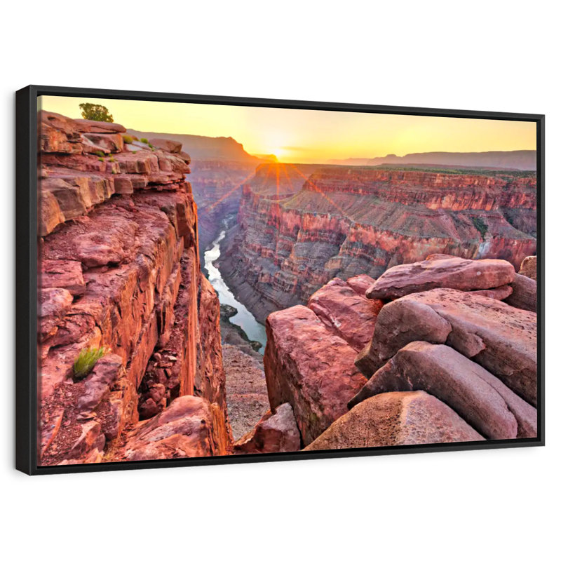 Alvord Sunrise Over Grand Canyon, H 9 po x l 13 po